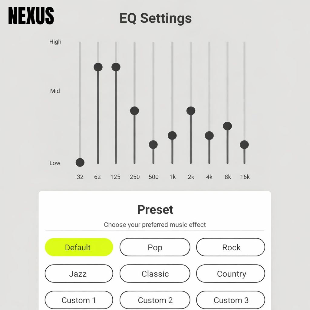 NEXUS™ Aktív Zajszűréses Bluetooth fülhallgató